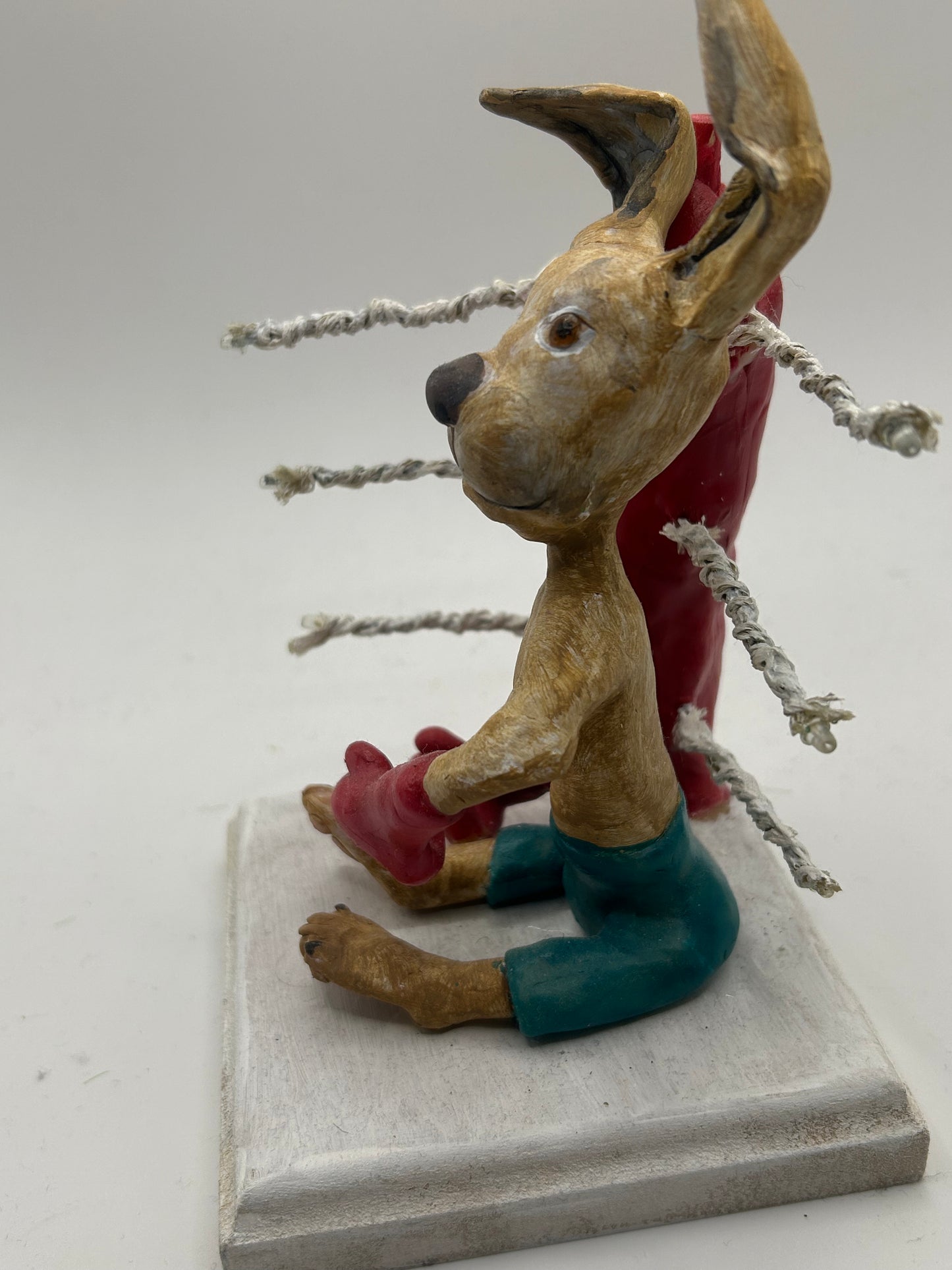 Boxing hare