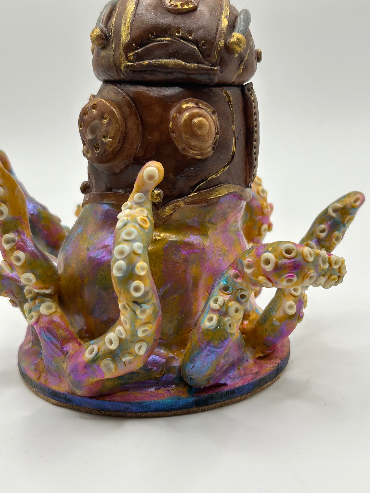 Steam punk octo Jar