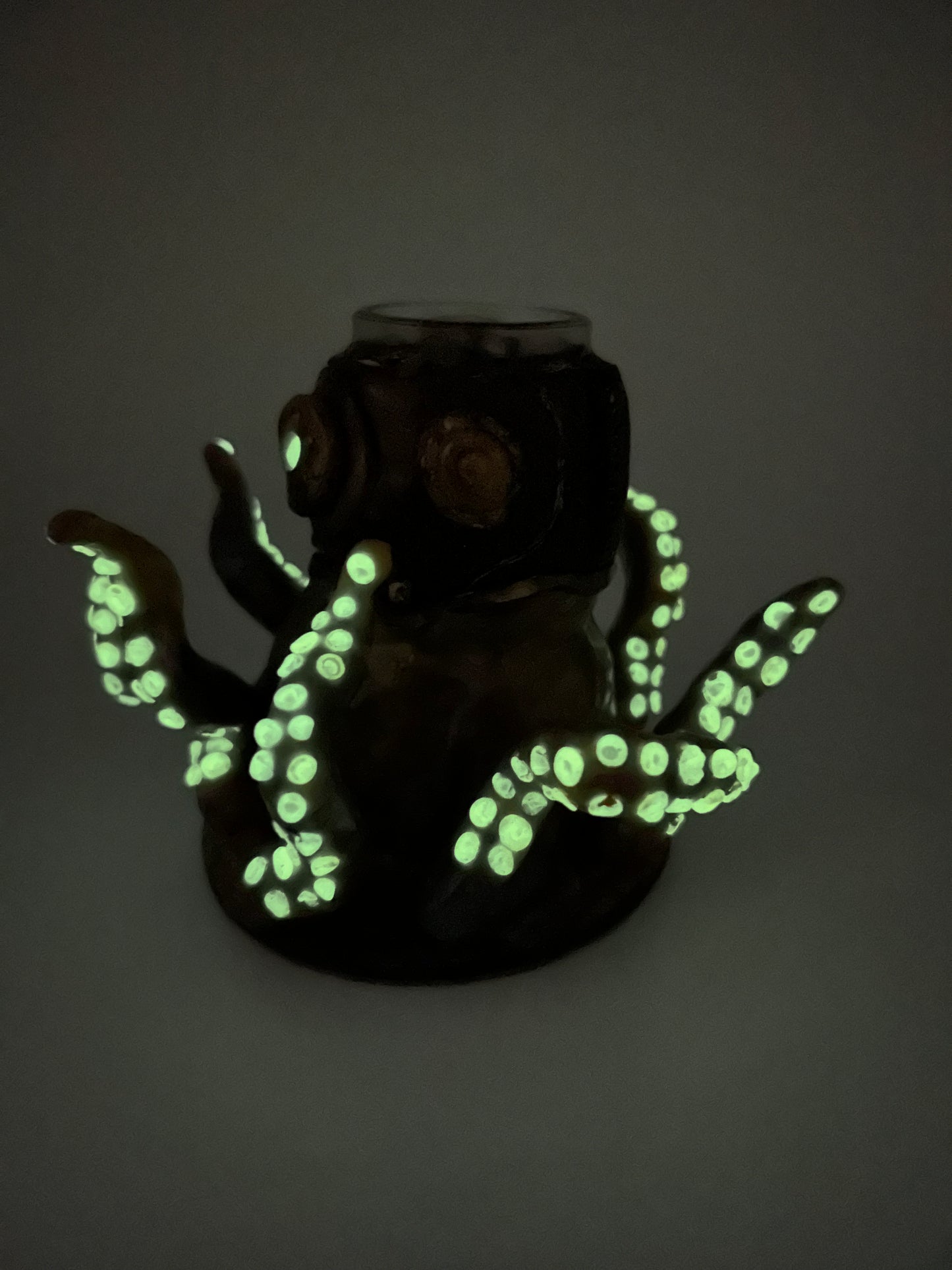 Steam punk octo Jar