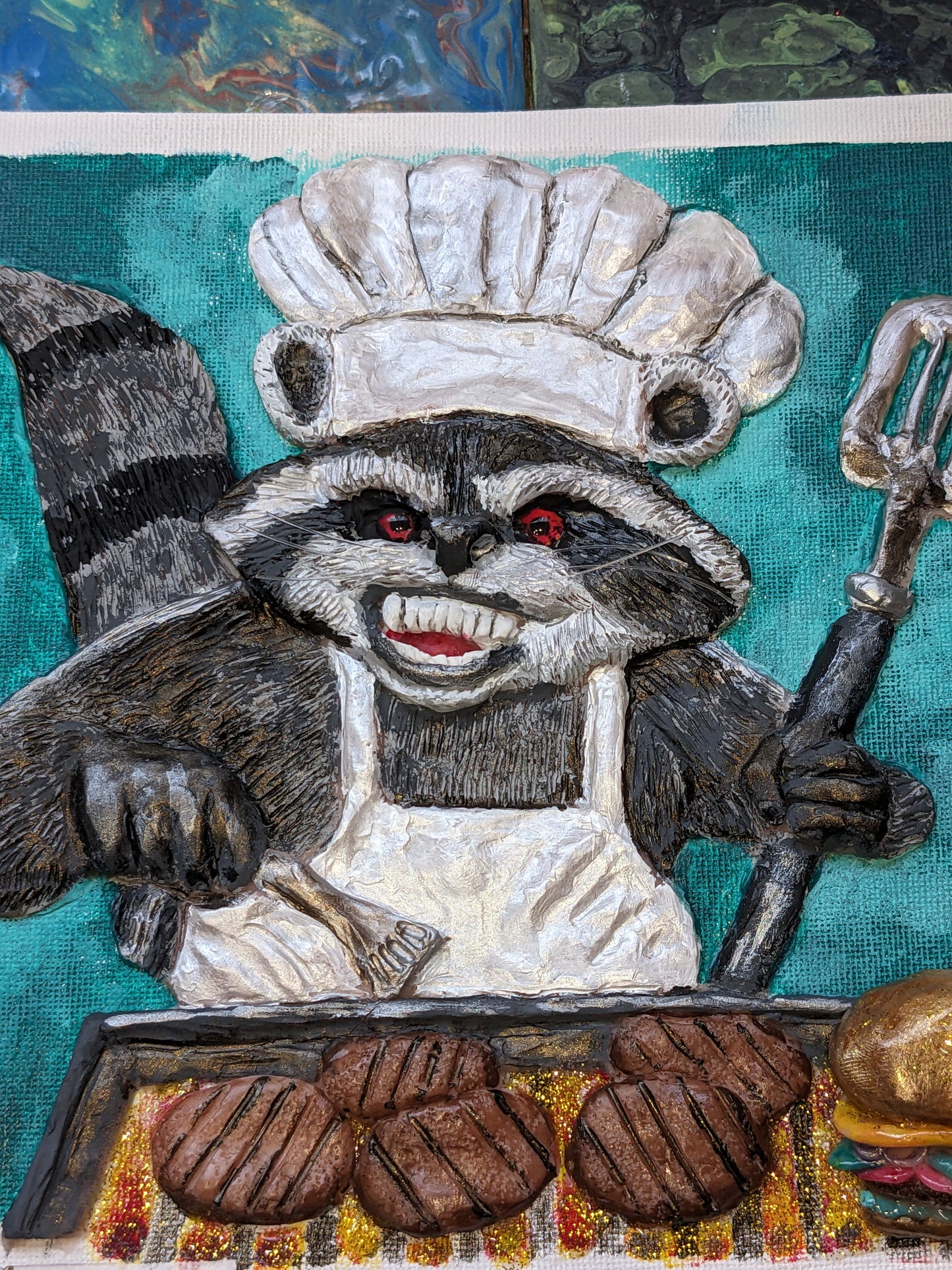 Angry Raccoon Chef